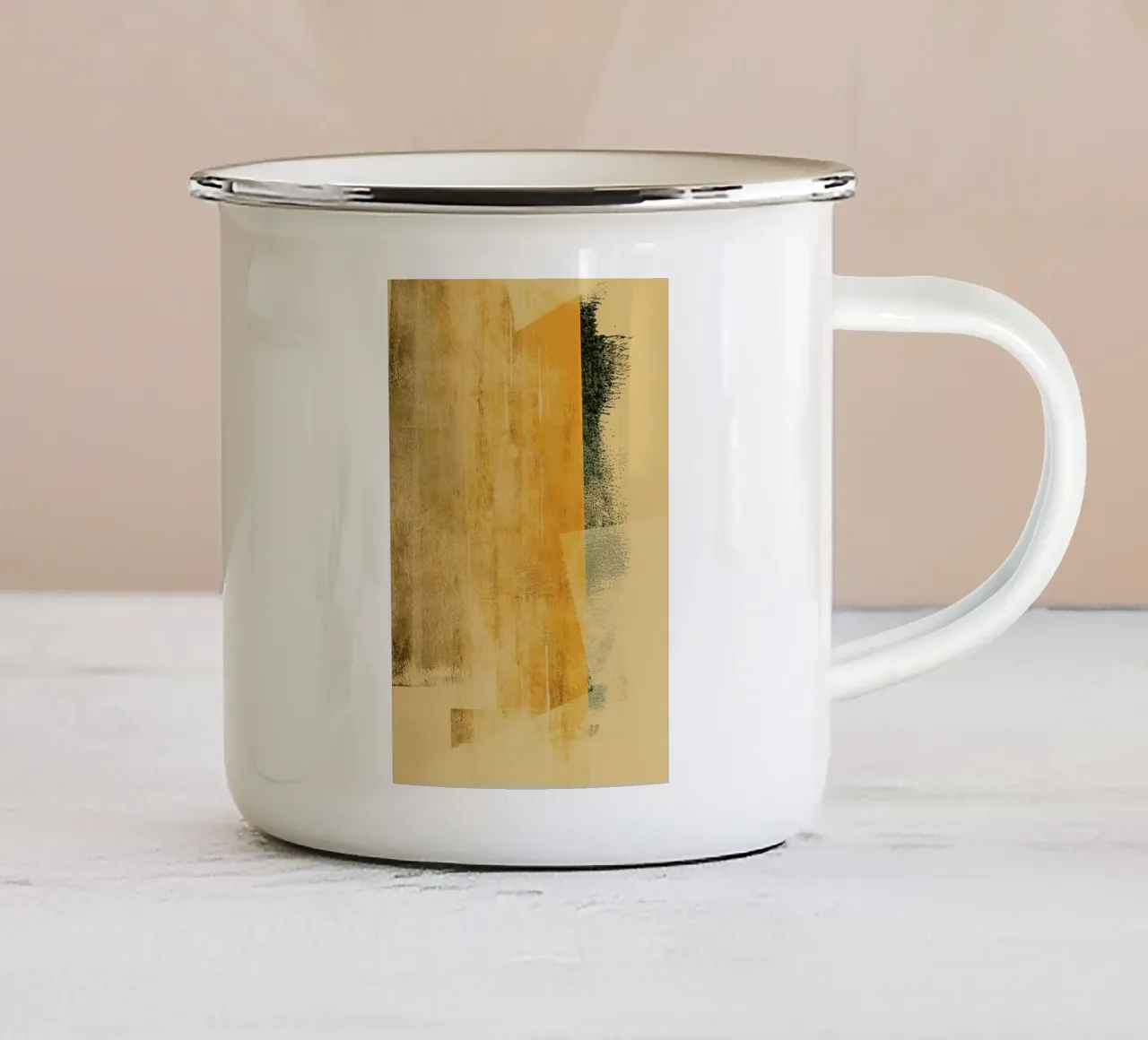 Additive 01 tazza in smalto da IRIS LEHNHARDT FINE ART
