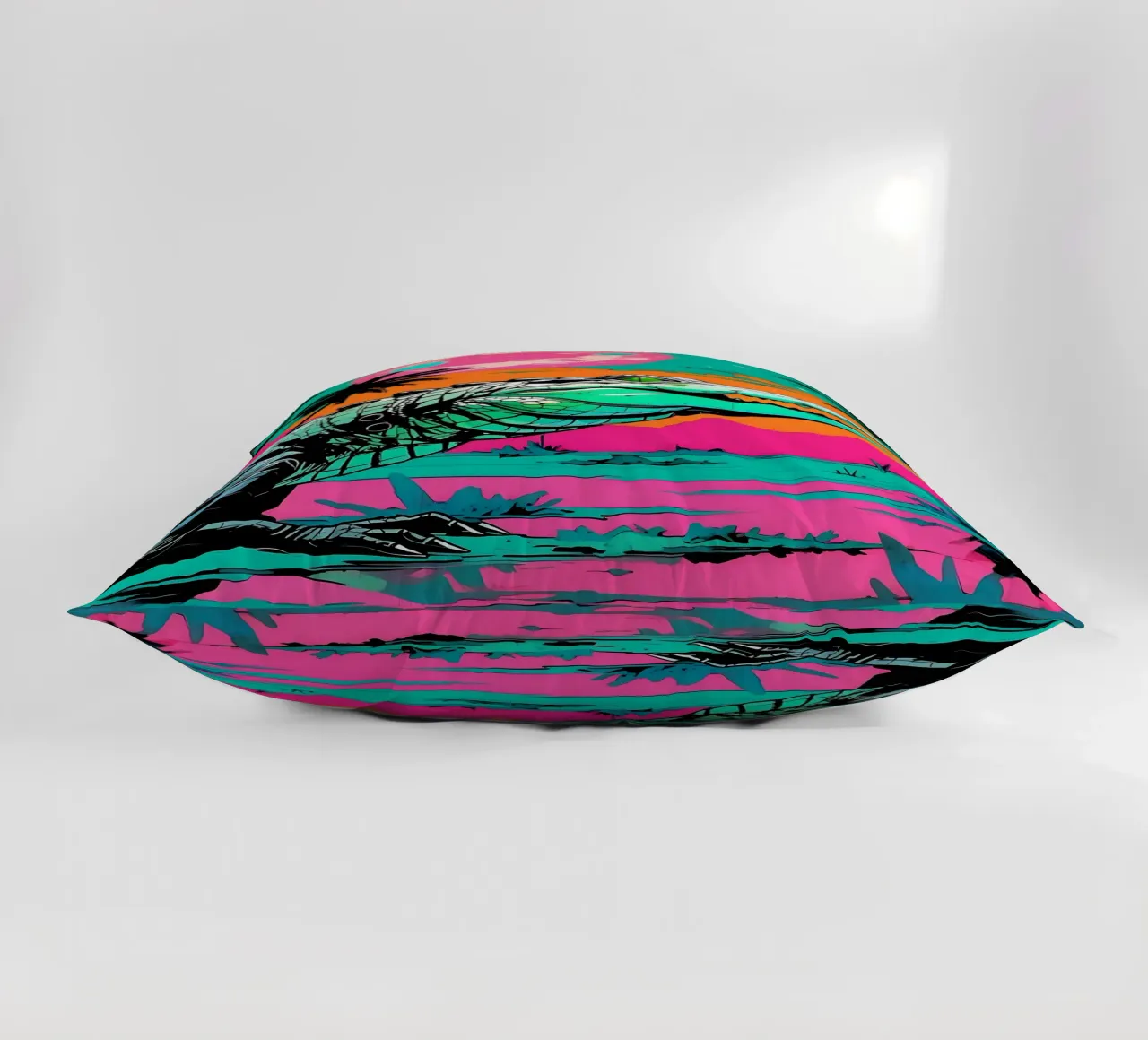 Coccodrillo_Stile_D_2 cuscino da Tierisch bunt by LK