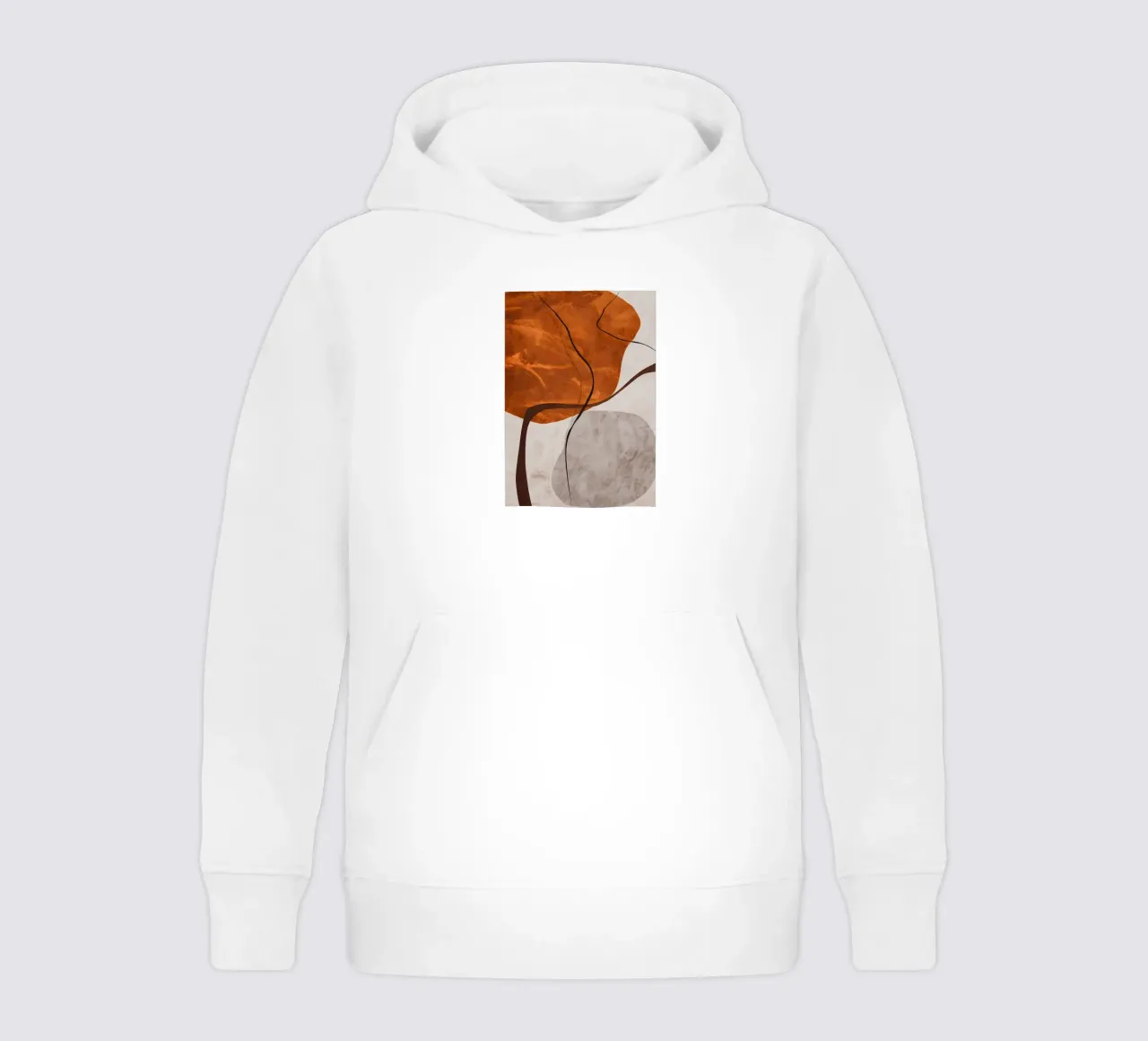ORGANISCH ABSTRACT 245B kinder hoodie van Aiden Garcia