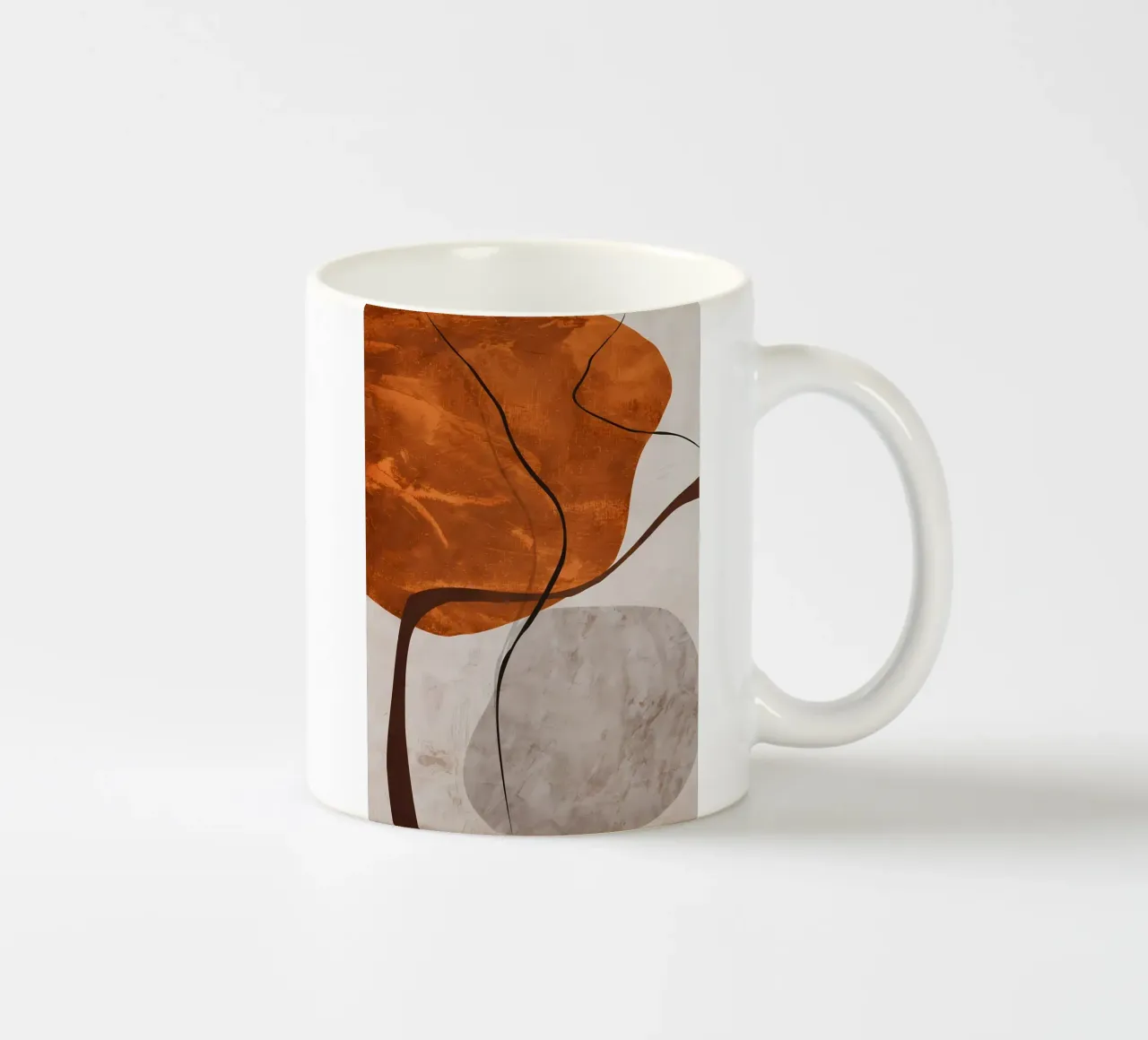 ASTRATTO ORGANICO 245B tazza in ceramica da Aiden Garcia