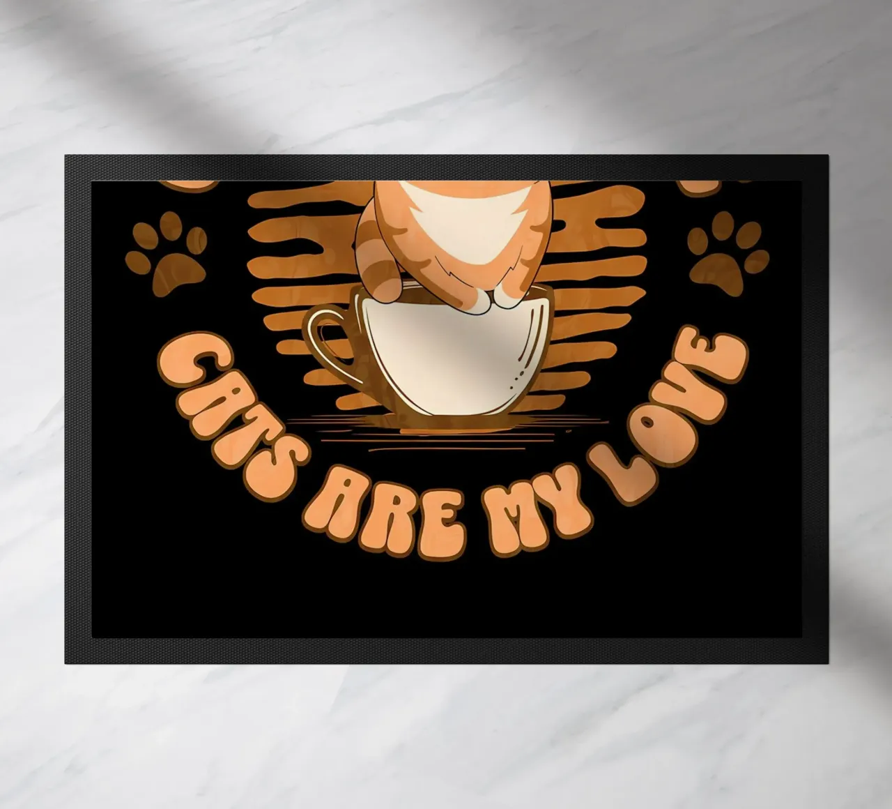 Caffè e gatti zerbino da Bartosz Powalka