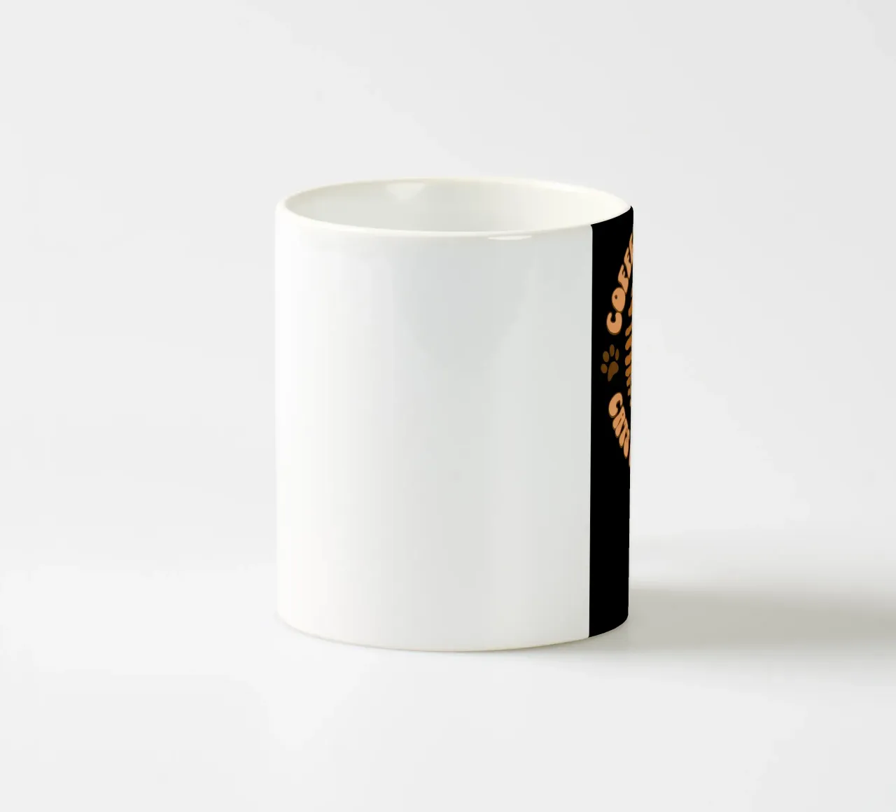 Caffè e gatti tazza in ceramica da Bartosz Powalka