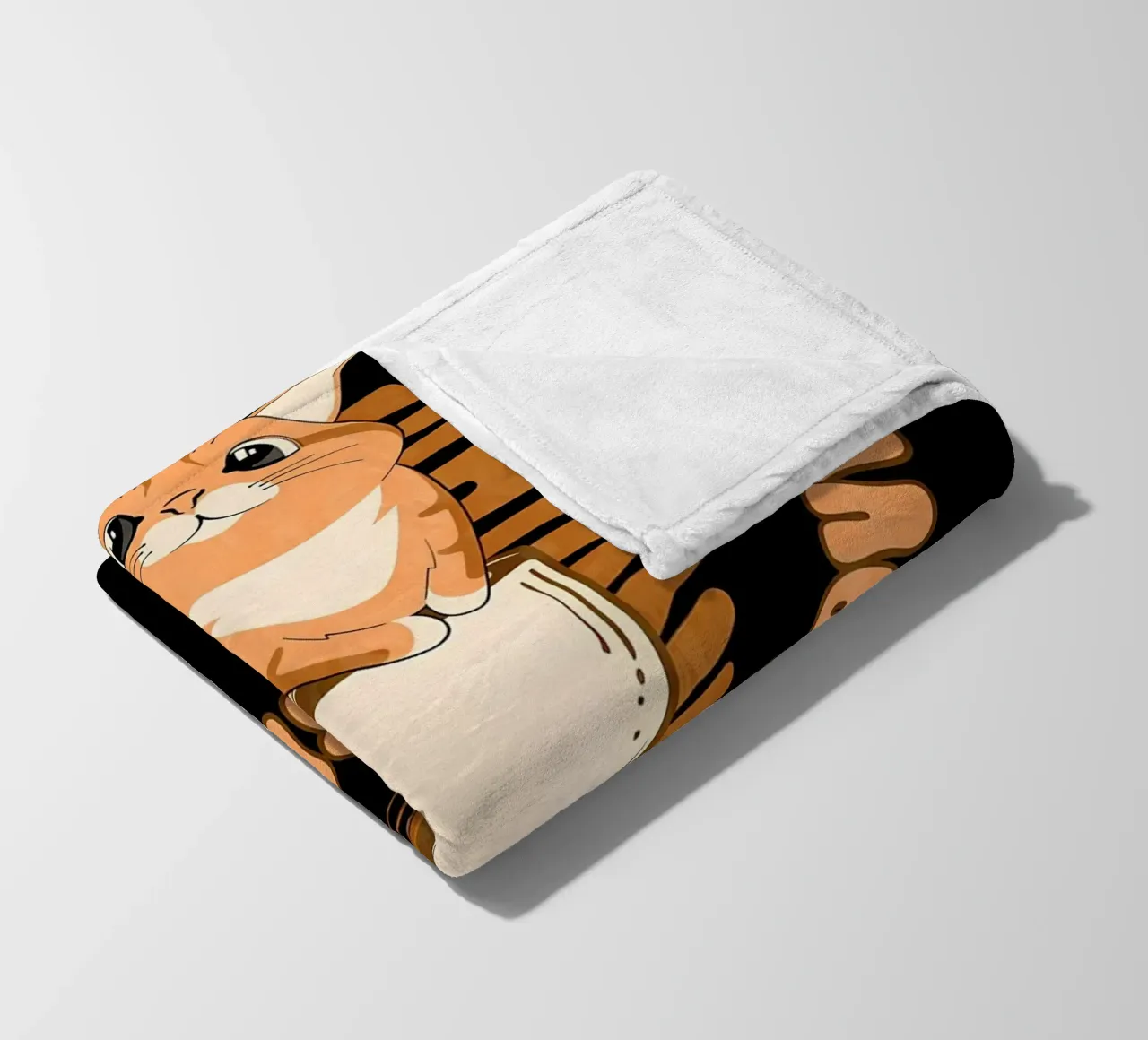 Caffè e gatti coperta in pile da Bartosz Powalka