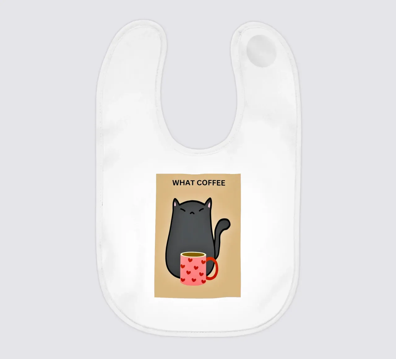 Gatto nero con caffè bavaglino da Bartosz Powalka