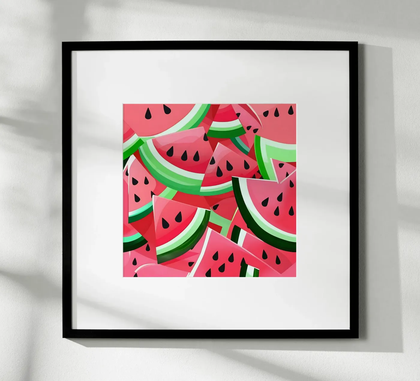 Watermelon_style_A_4 poster de Pink- und LoveArt by LK