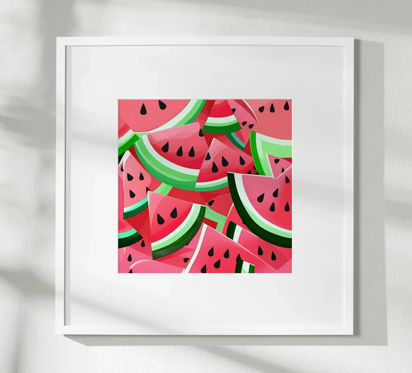 Watermelon_style_A_4 poster de Pink- und LoveArt by LK