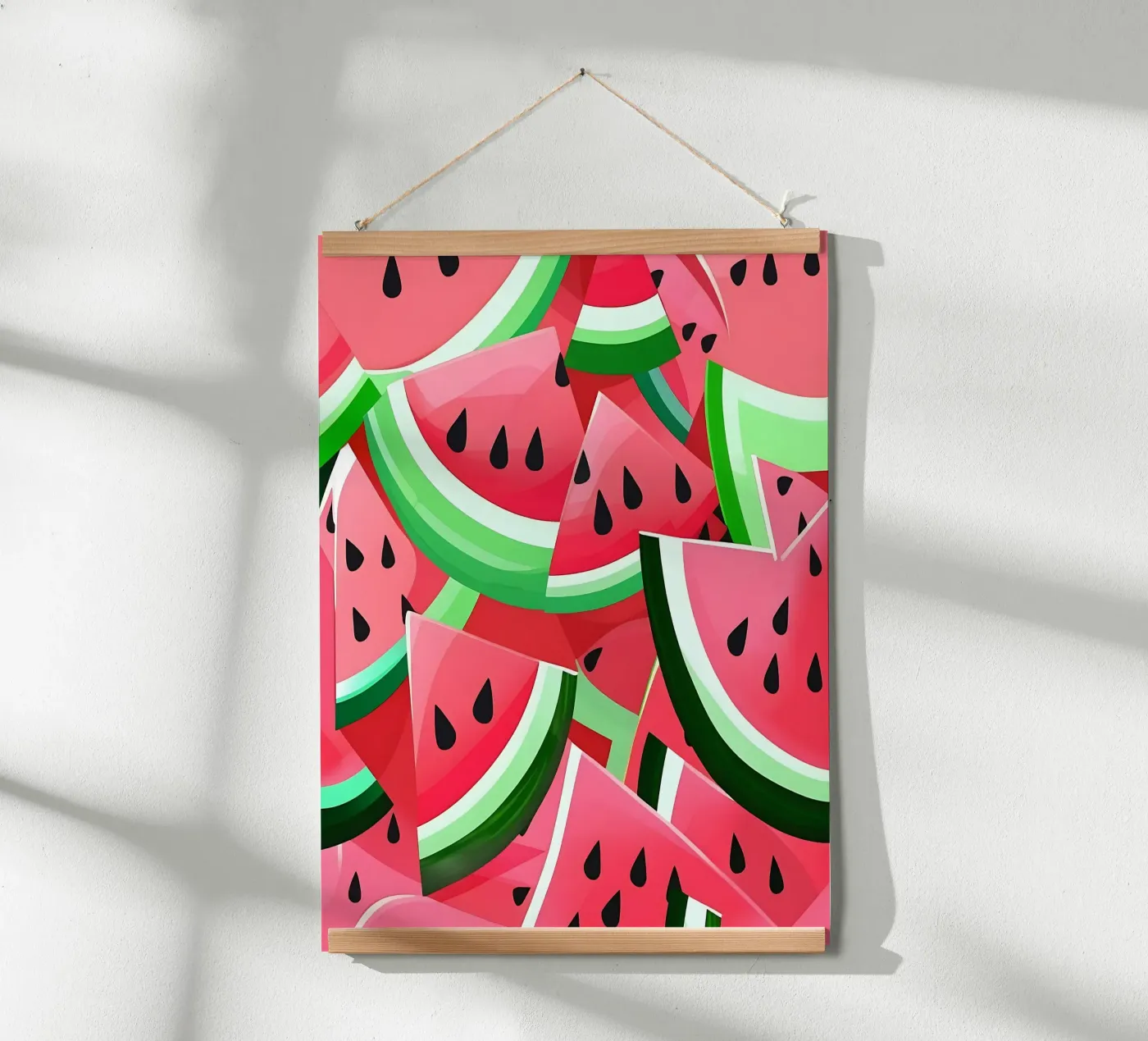 Watermelon_style_A_4 poster de Pink- und LoveArt by LK