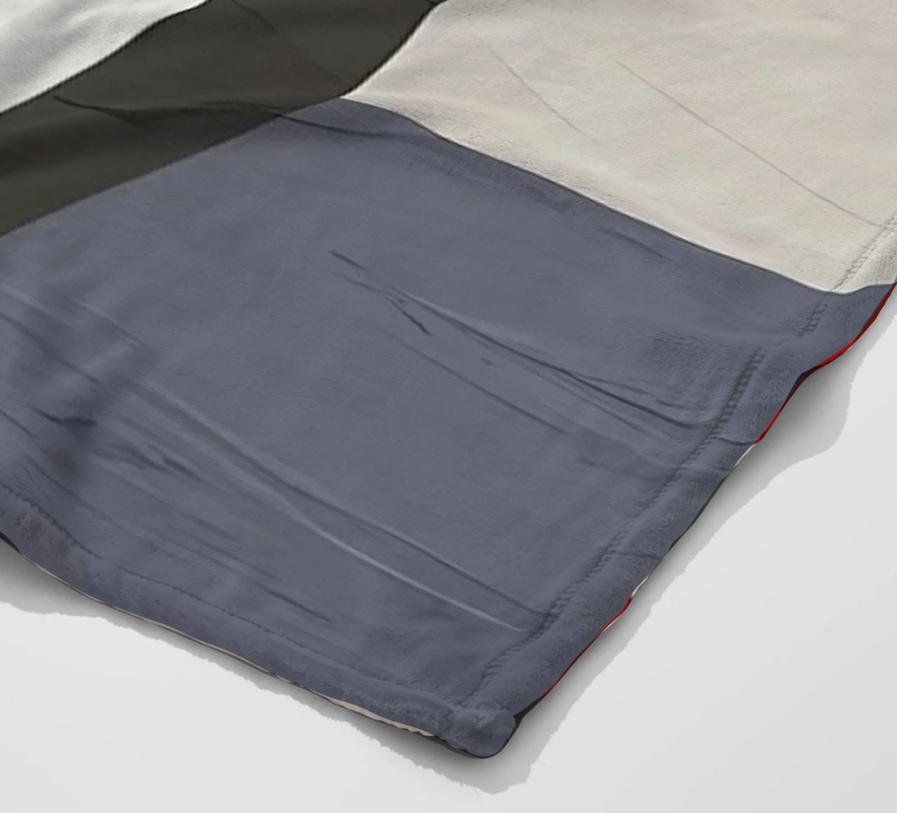 GEOMETRIC ABSTRACT 563B1 fleece blanket by Aiden Garcia