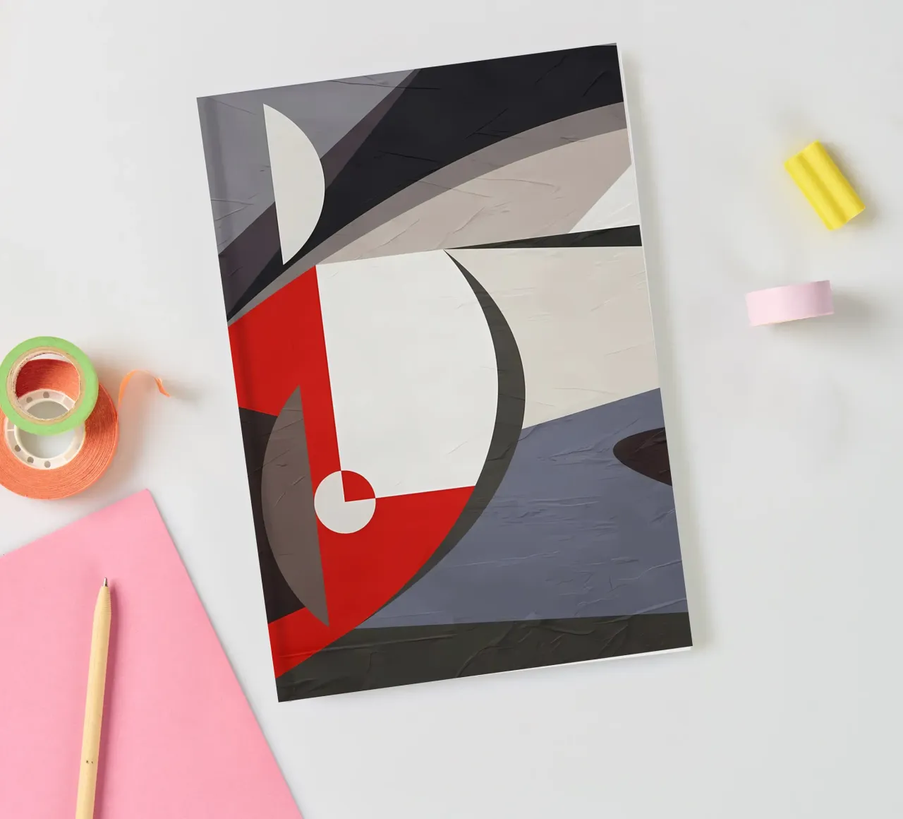 GEOMETRISCH ABSTRAKT 563B1 Notizbuch von Aiden Garcia