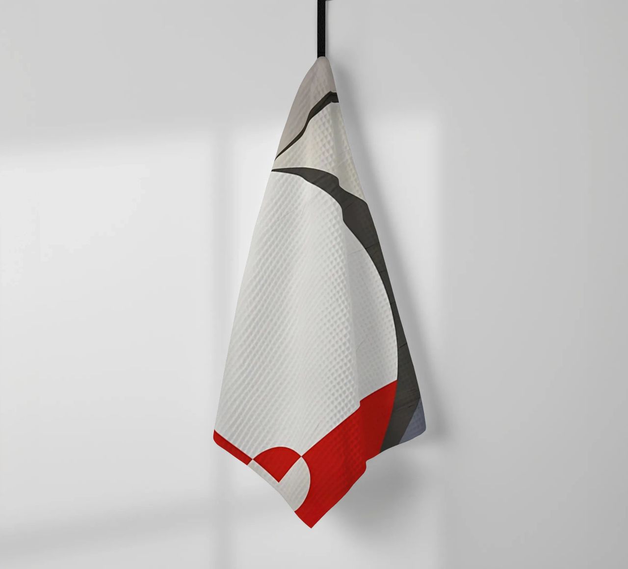 GEOMETRIC ABSTRACT 563B1 tea towel by Aiden Garcia
