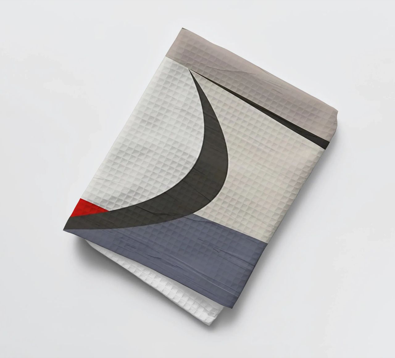 GEOMETRIC ABSTRACT 563B1 tea towel by Aiden Garcia