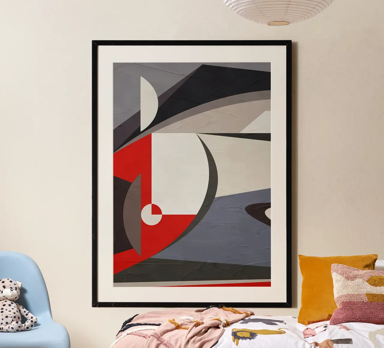 ASTRATTO GEOMETRICO 563B1 poster da Aiden Garcia