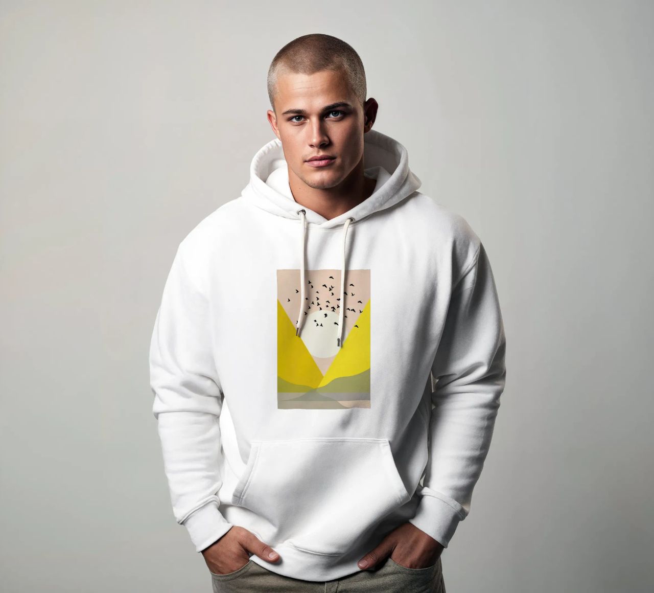 Sunflock sudadera con capucha de Pure