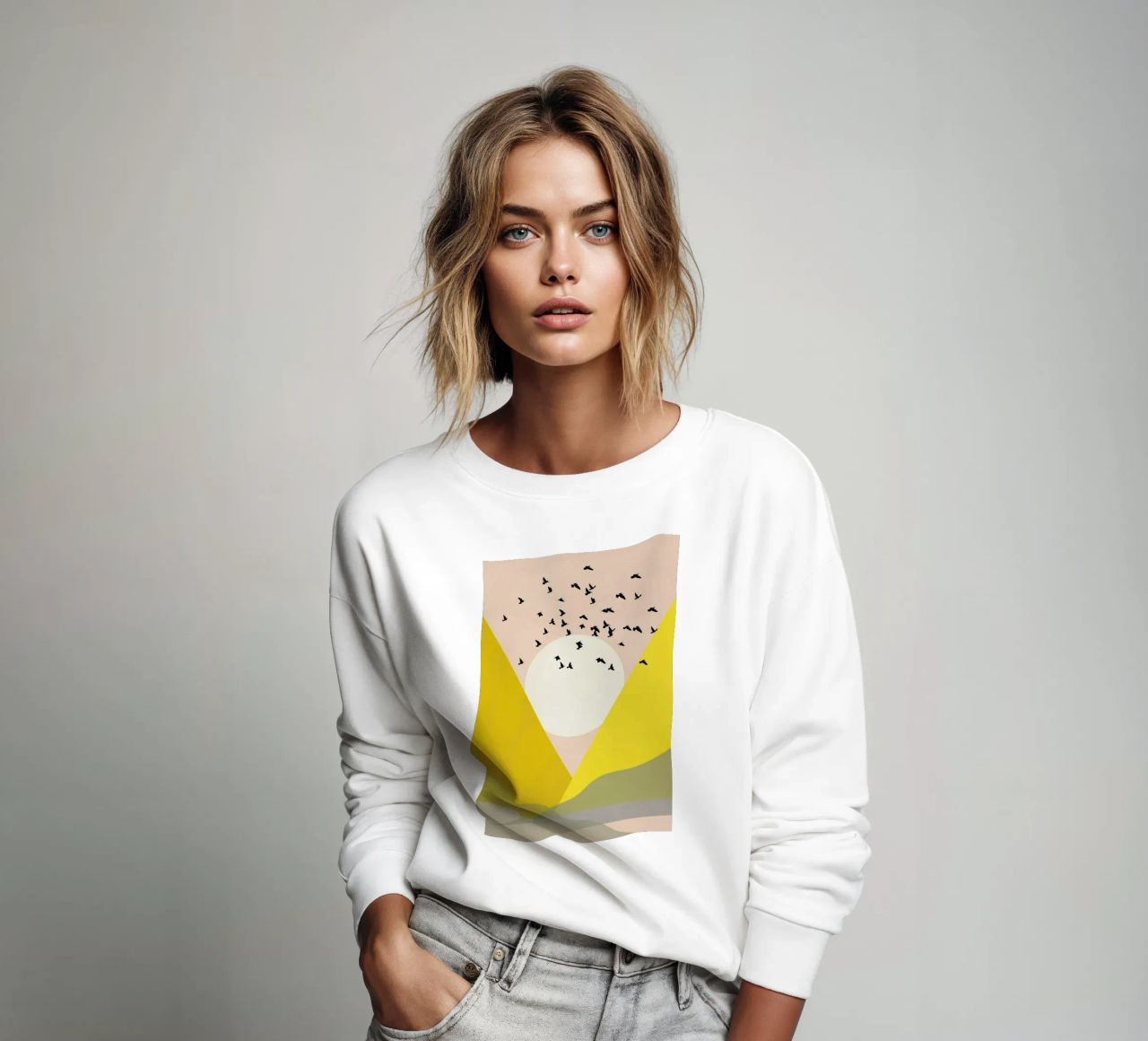Sunflock sudadera de Pure