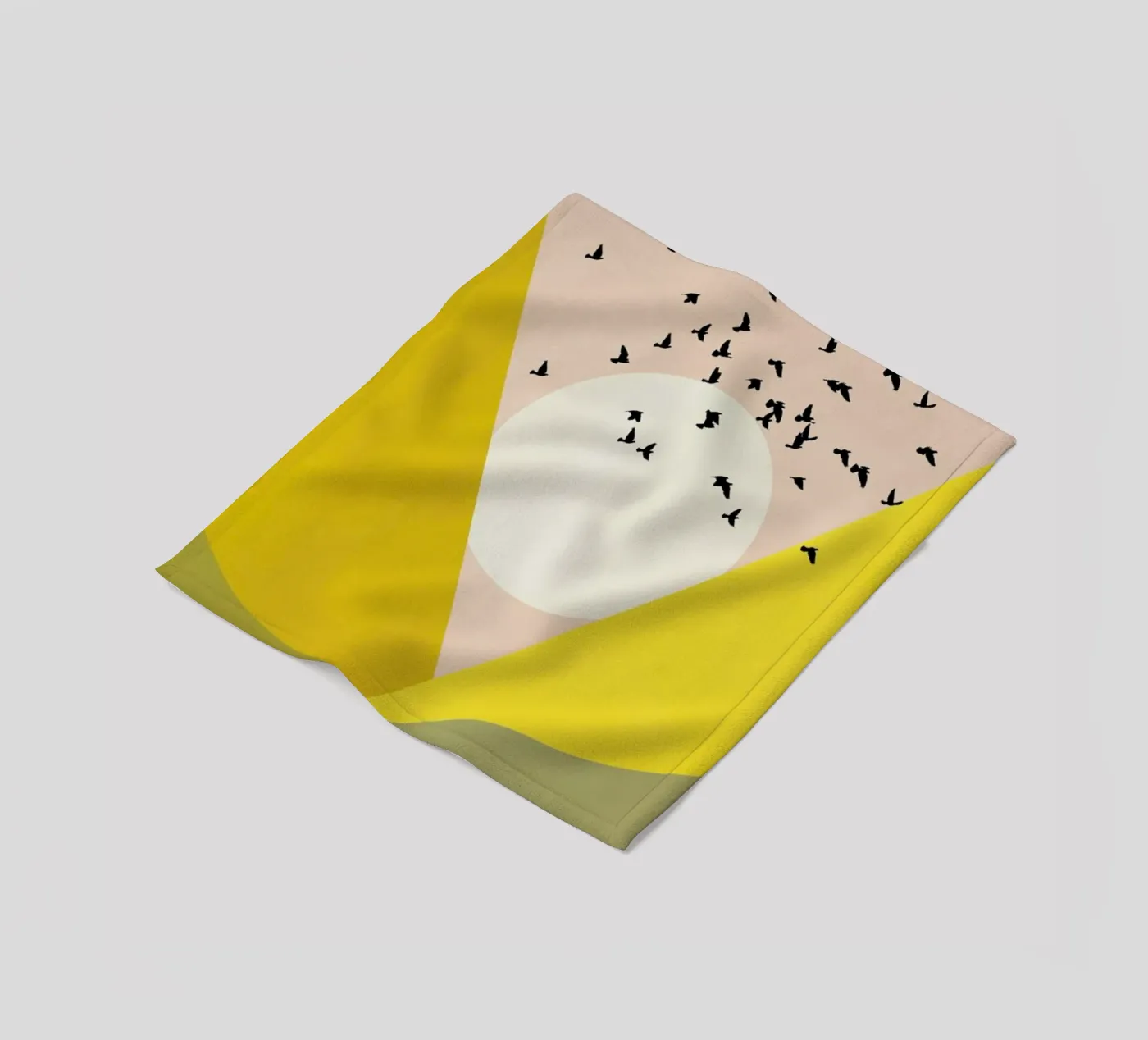 Sunflock fleecedeken van Pure