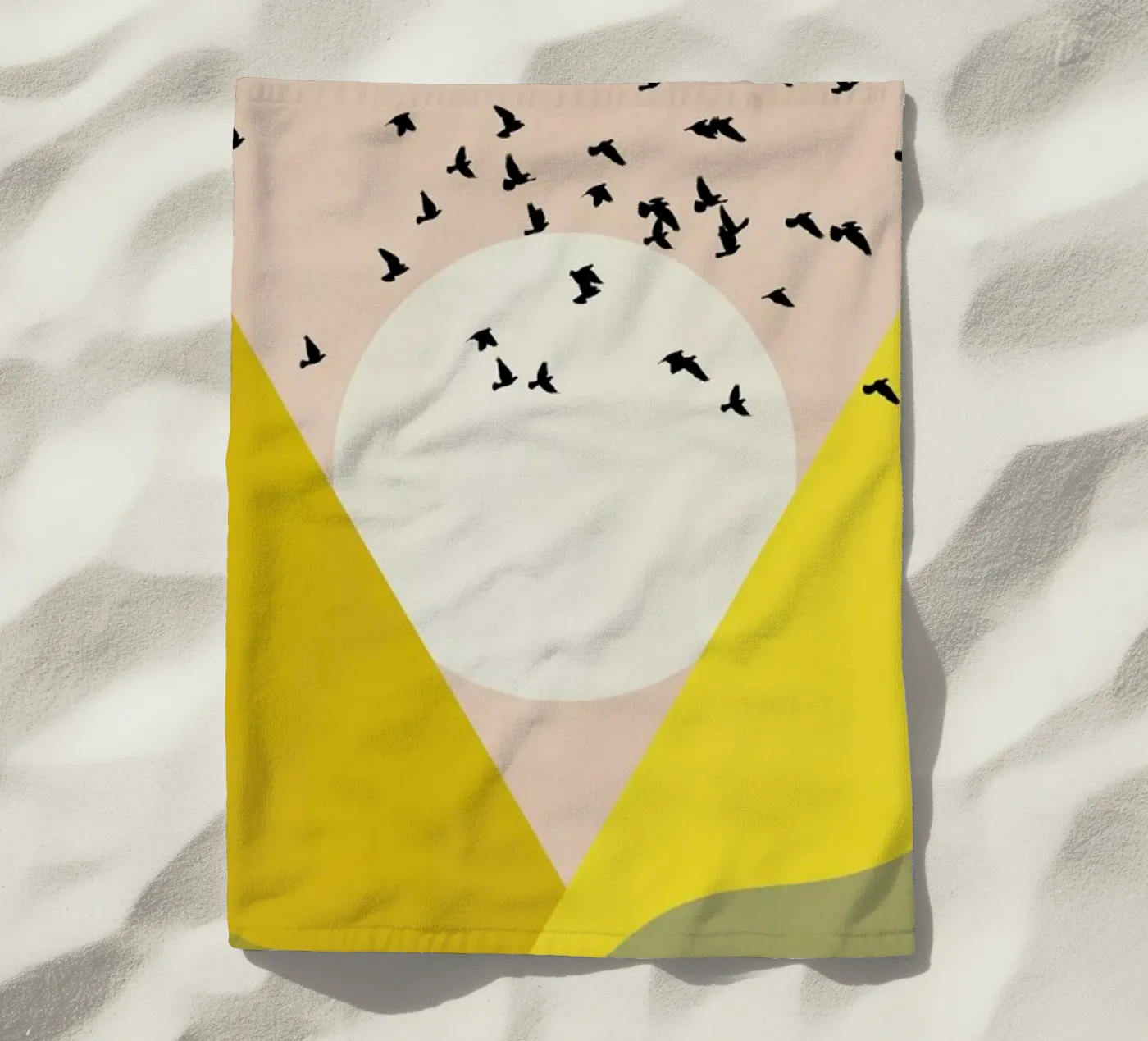 Sunflock serviette de plage de Pure