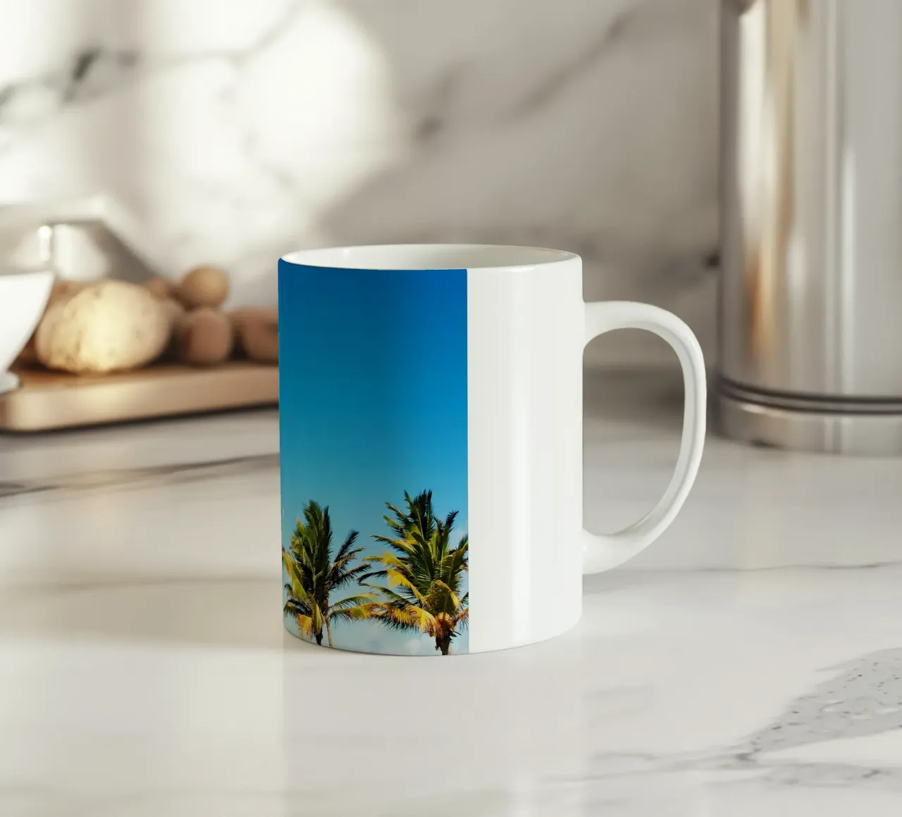 Palme tazza in ceramica da Matthew Katz