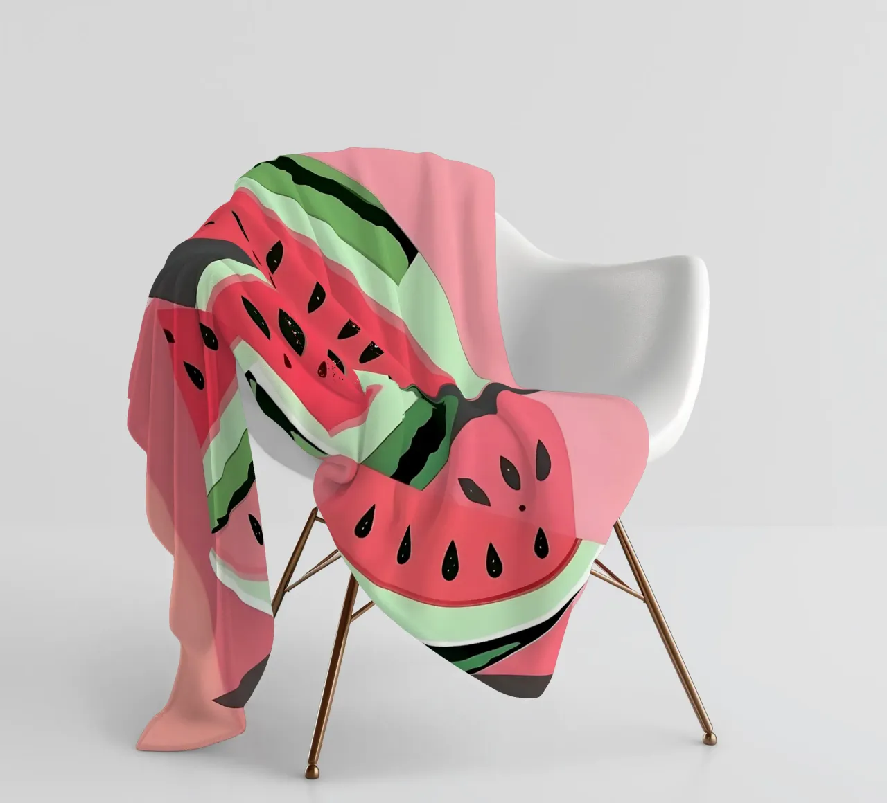 Anguria_stile_A_5 coperta in pile da Pink- und LoveArt by LK