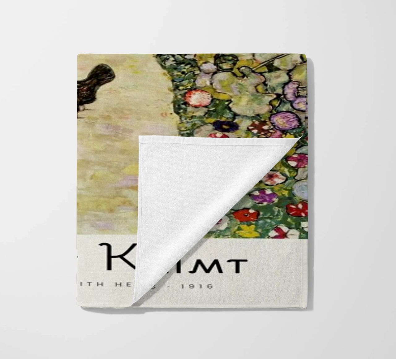 Klimt - Garden Path with Hens telo mare da ARTOTHEK