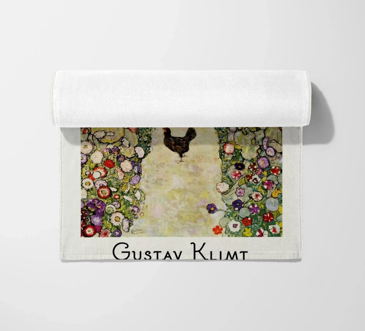 Klimt - Garden Path with Hens telo mare da ARTOTHEK