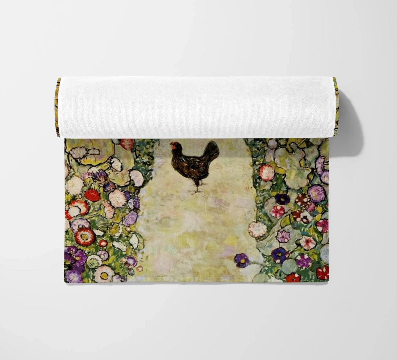 Klimt - Garden Path with Hens telo mare da ARTOTHEK