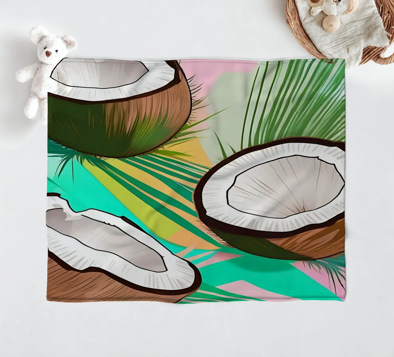 Cocco_Stile_A_1 coperta in pile da Pink- und LoveArt by LK