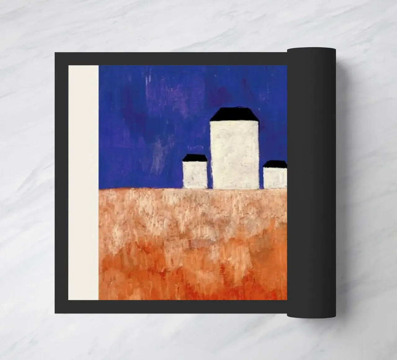 Malewitsch - Landscape with Five Houses zerbino da ARTOTHEK