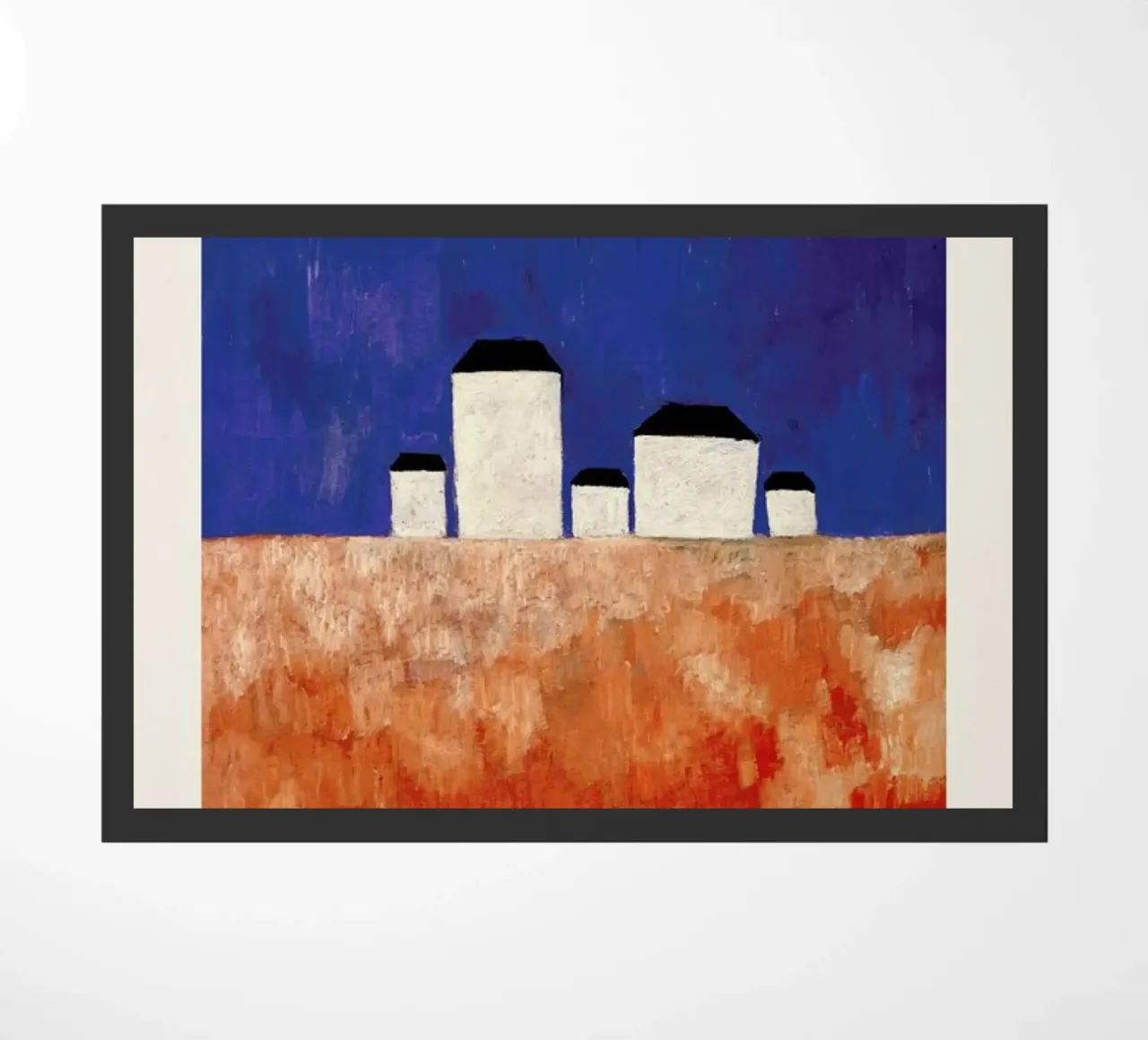 Malewitsch - Landscape with Five Houses zerbino da ARTOTHEK
