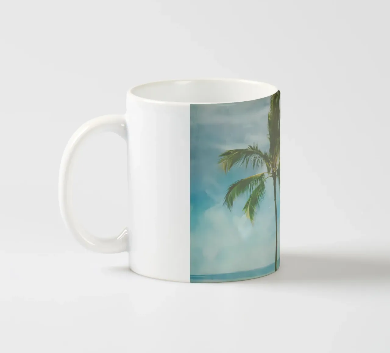 Spiaggia vintage delle Hawaii 07 tazza in ceramica da Matthew Katz
