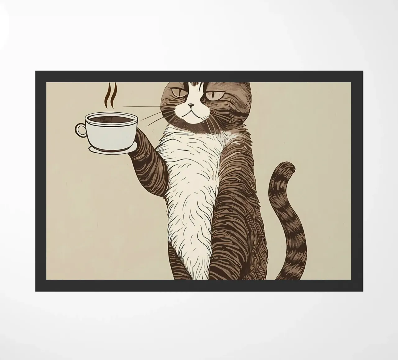 Ho bisogno di caffè proprio ora zerbino da Bartosz Powalka