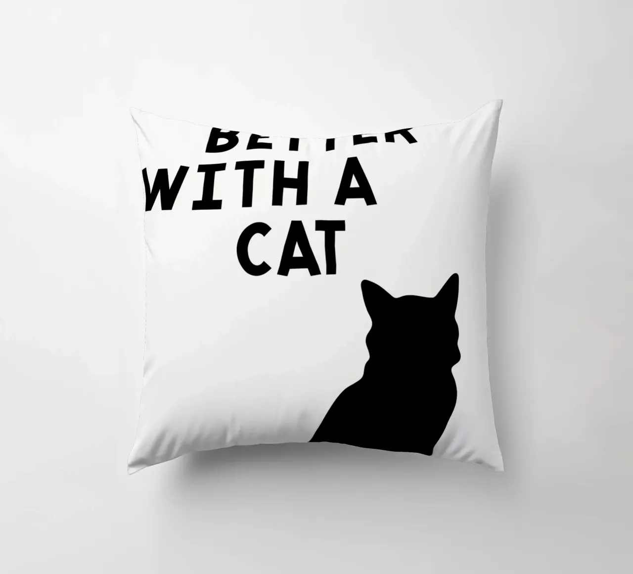 Citazioni Gatto Animale Carino cuscino da Bartosz Powalka