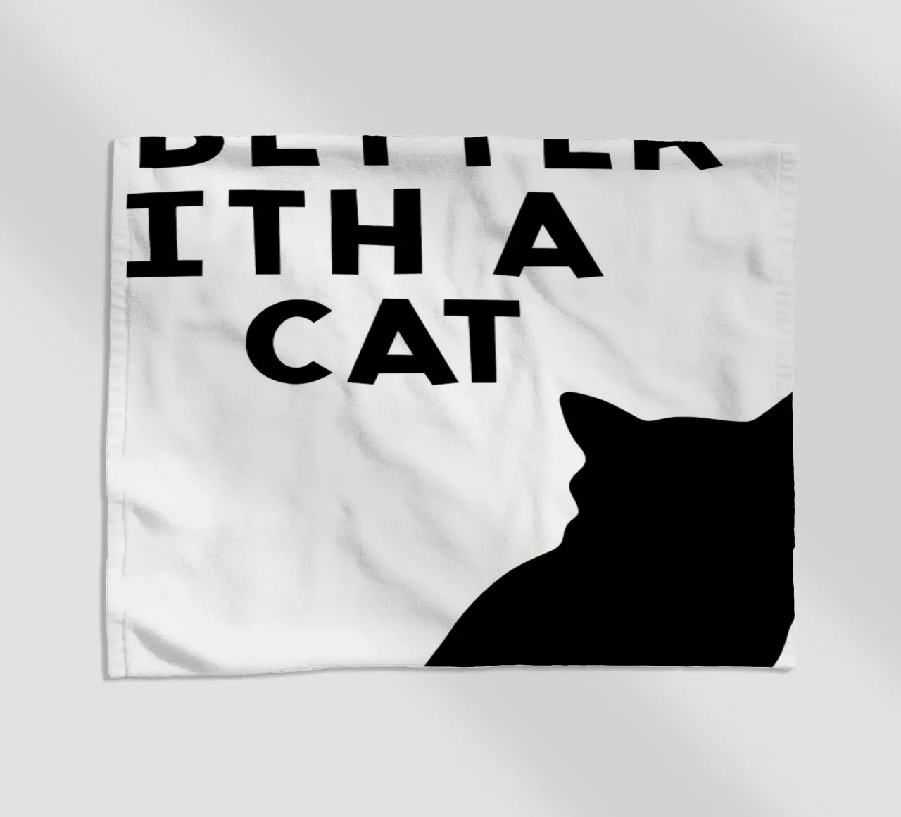 Citas Gato Animal Lindo toalla de playa de Bartosz Powalka