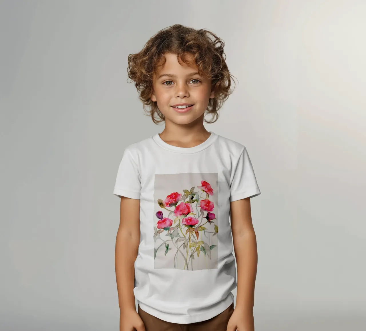 Rosa t-shirt bambini da Leigh Viner
