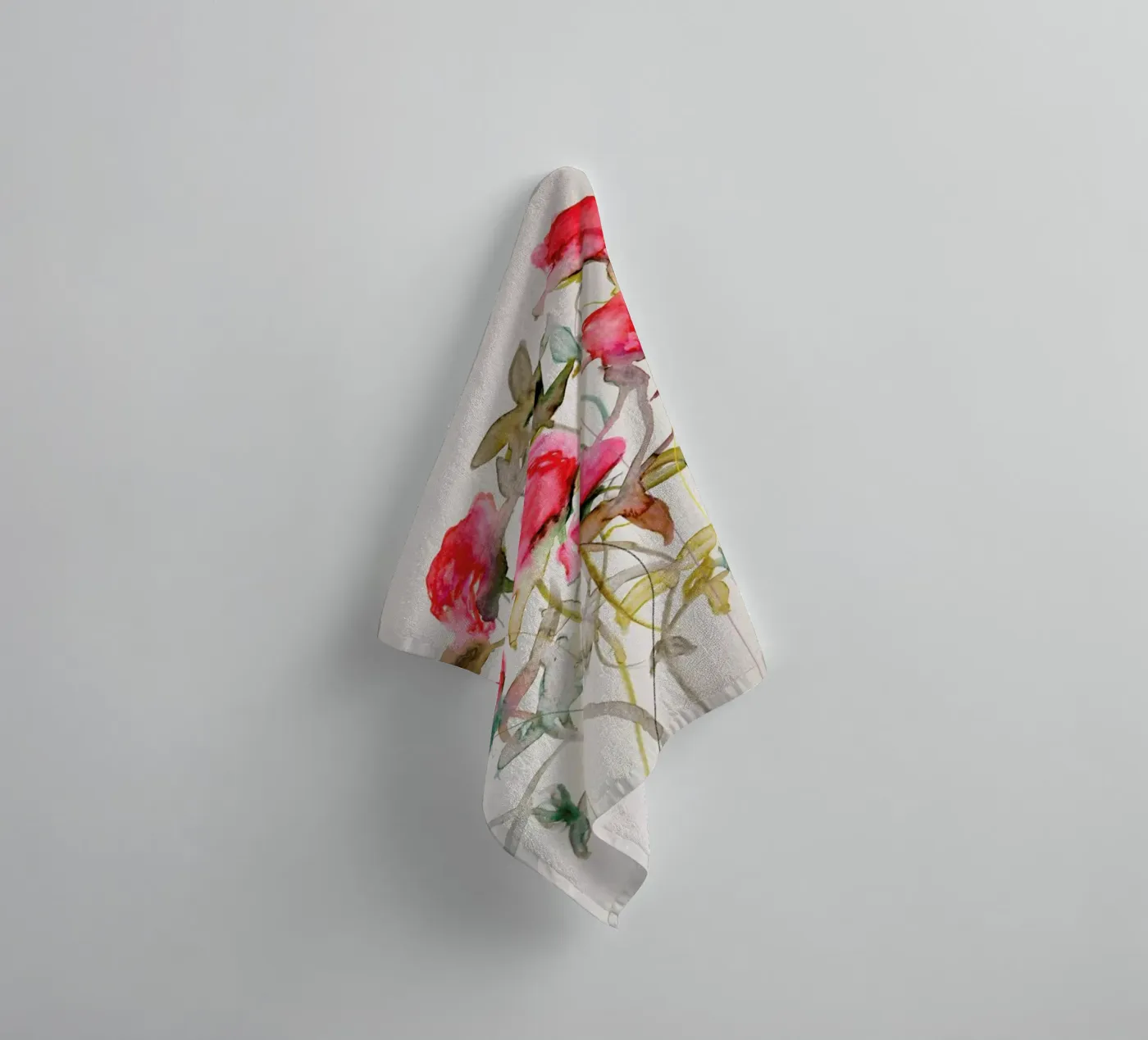 Rosa Handtuch von Leigh Viner