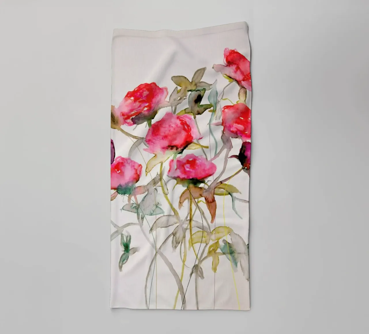Rosa asciugamano da bagno da Leigh Viner