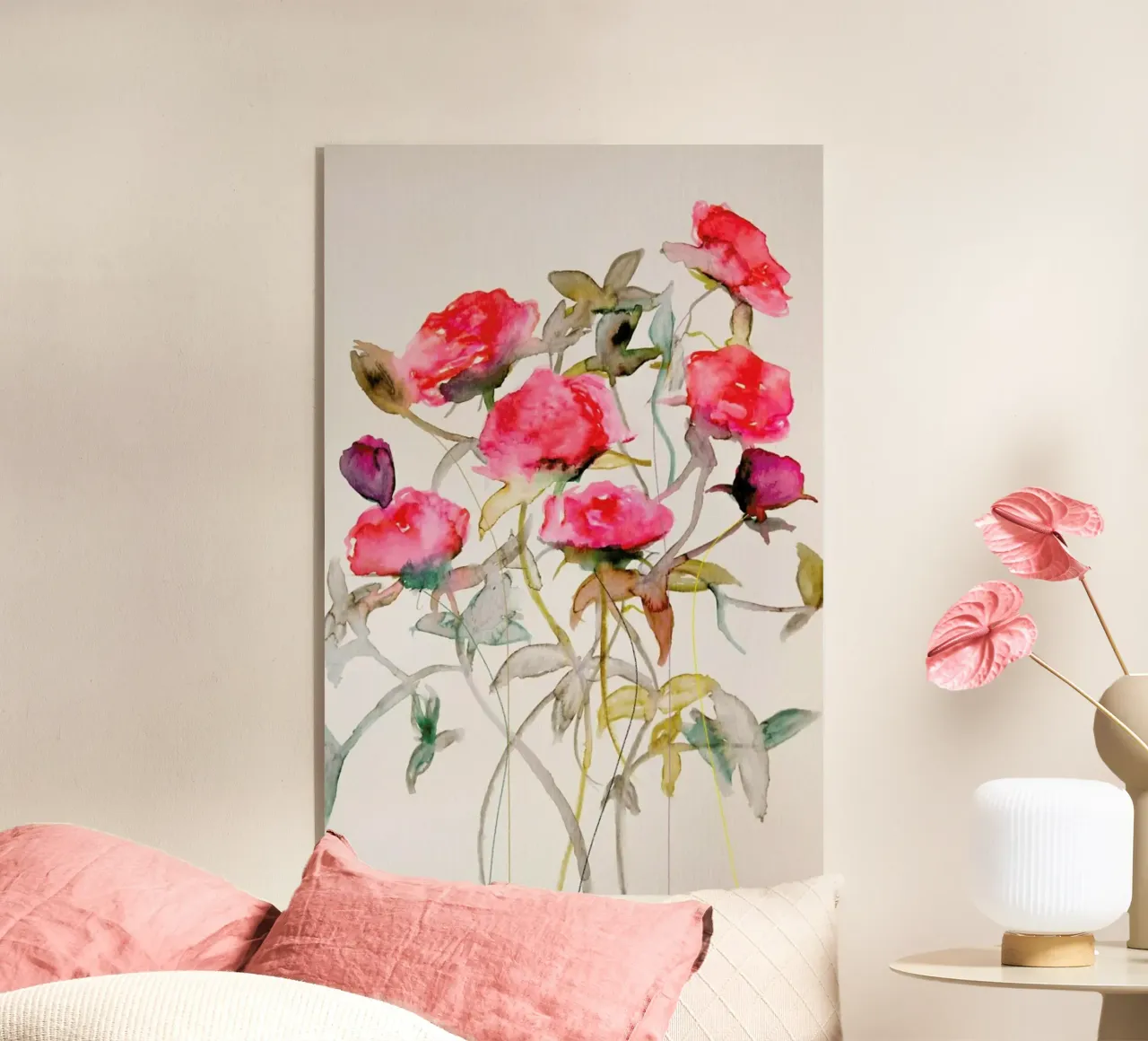 Rosa plexiglass da Leigh Viner