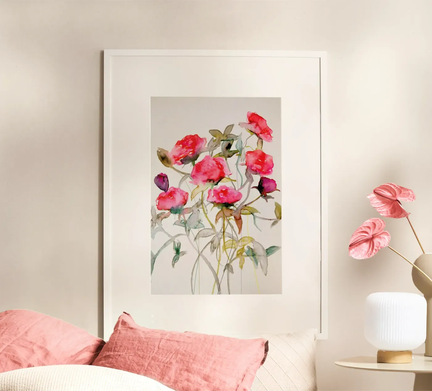 Rosa poster de Leigh Viner