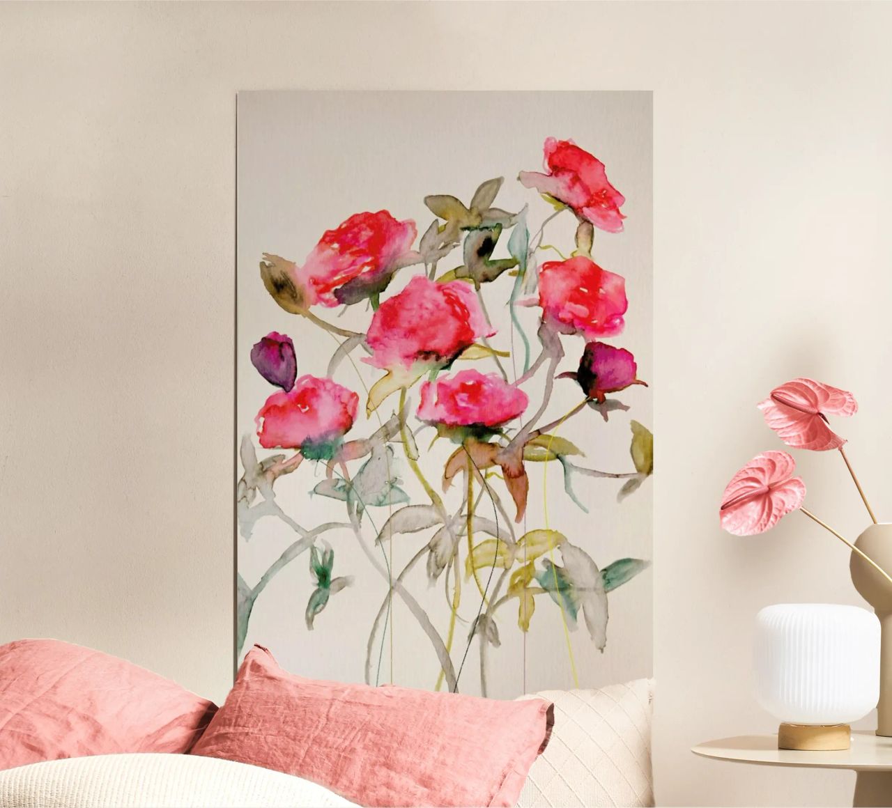 Rosa poster de Leigh Viner