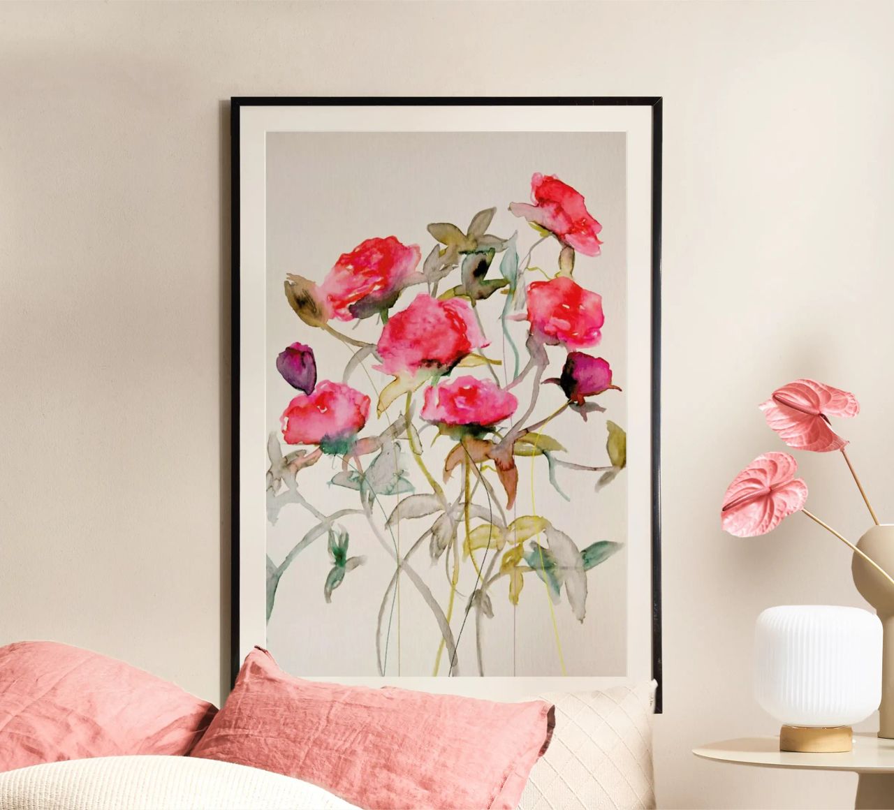 Rosa poster de Leigh Viner