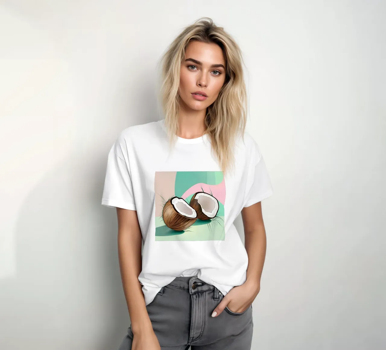 Coco_Style_A_4 camiseta de Pink- und LoveArt by LK