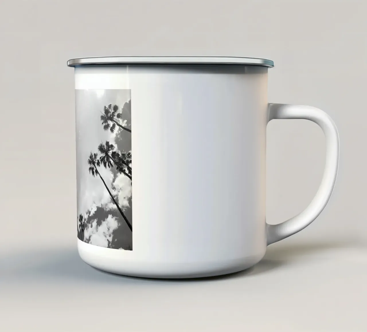 Sotto le palme 14 tazza in smalto da Matthew Katz