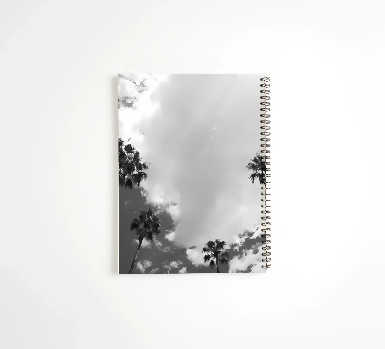 Under the Palm Trees 14 spiral notebook by Matthew Katz