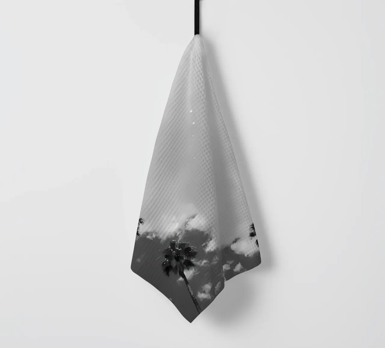 Under the Palm Trees 14 tea towel by Matthew Katz