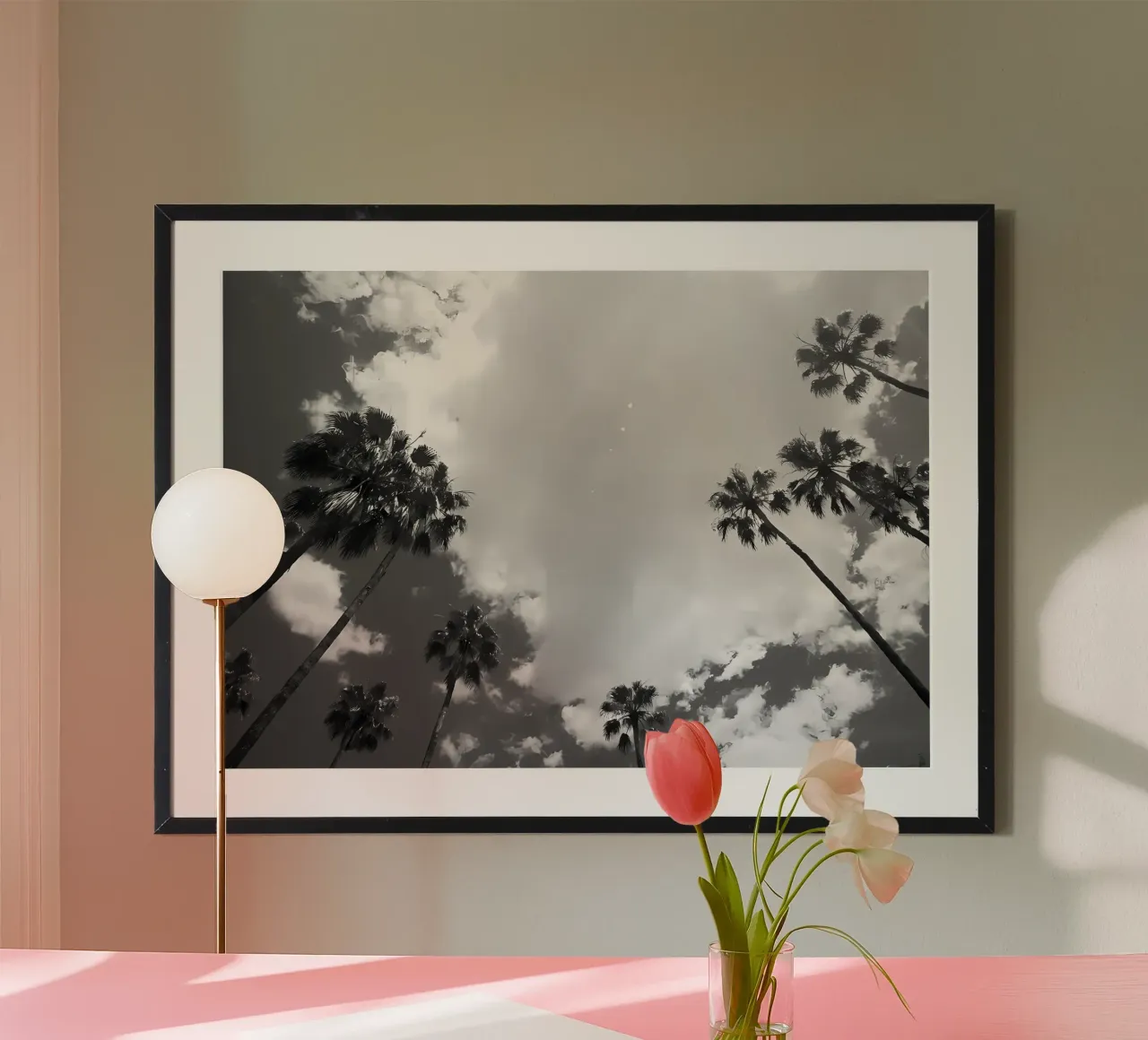 Under the Palm Trees 14 hahnemühle by Matthew Katz