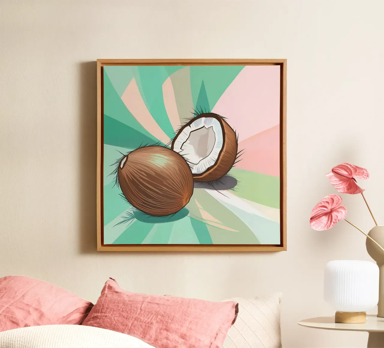 Coco_Style_A_5 lienzo de Pink- und LoveArt by LK