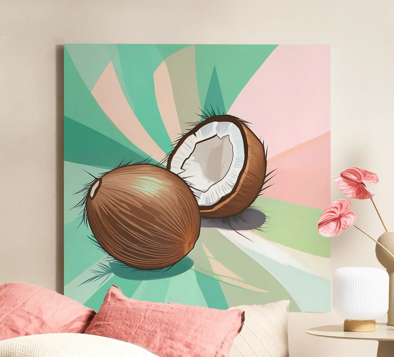 Coco_Style_A_5 lienzo de Pink- und LoveArt by LK