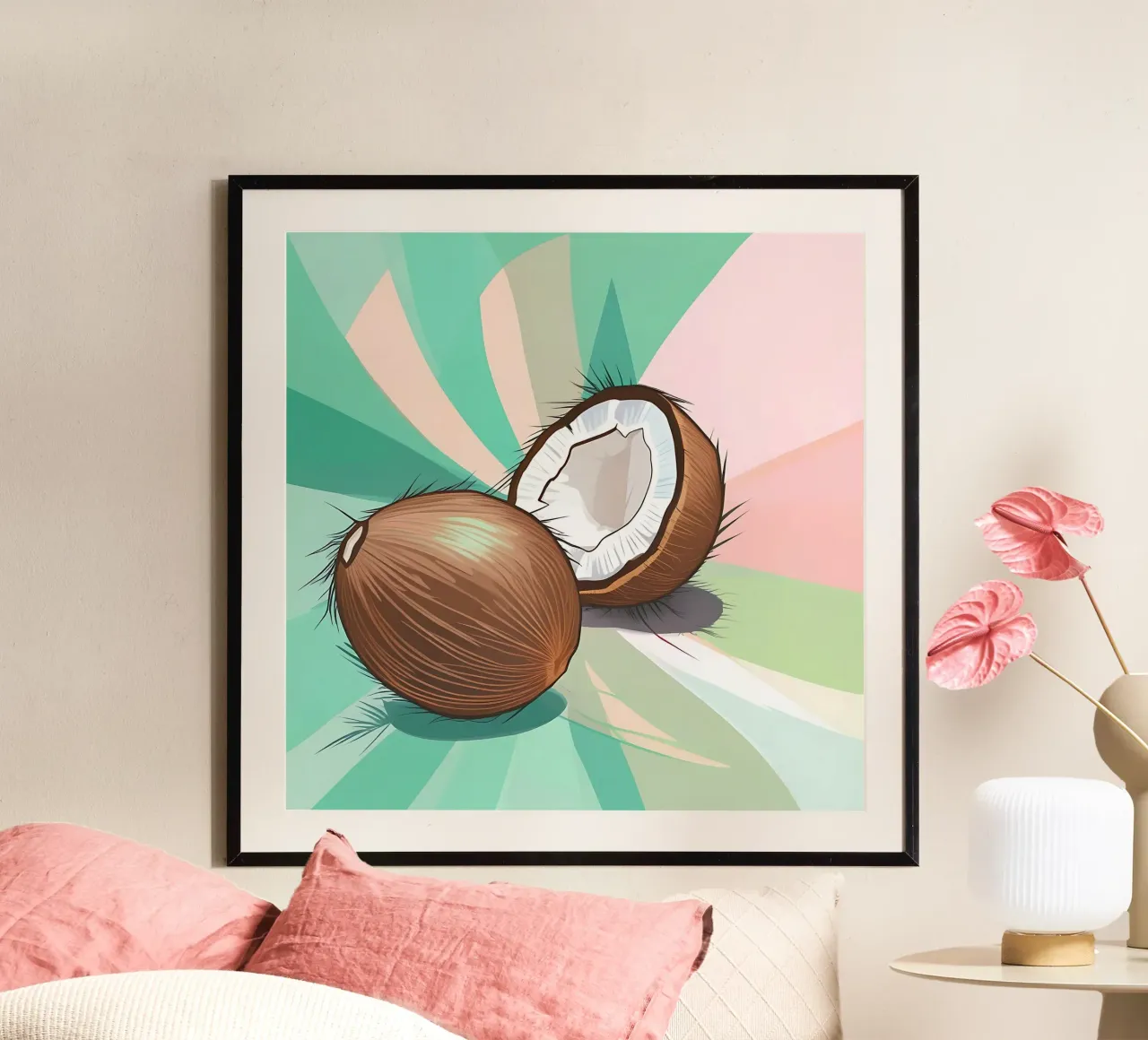 Cocco_Stile_A_5 poster da Pink- und LoveArt by LK