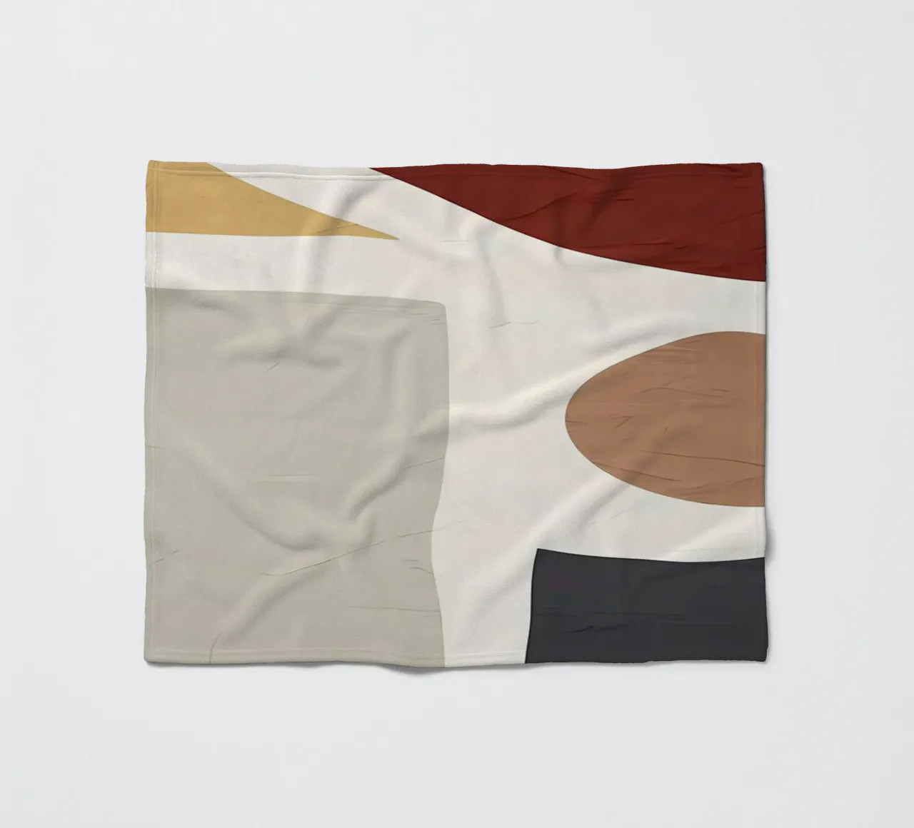 ASTRATTO ORGANICO 61A5 coperta in pile da Aiden Garcia