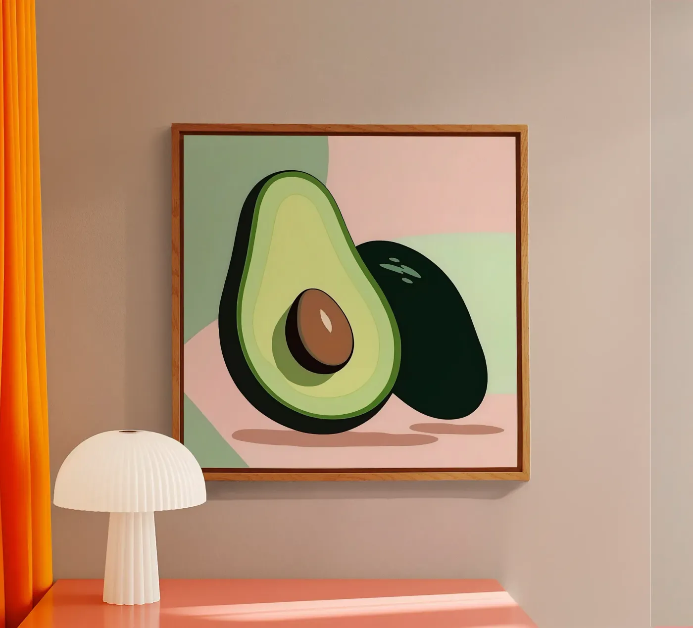 Avocado_Stil_A_1 plexiglass da Pink- und LoveArt by LK