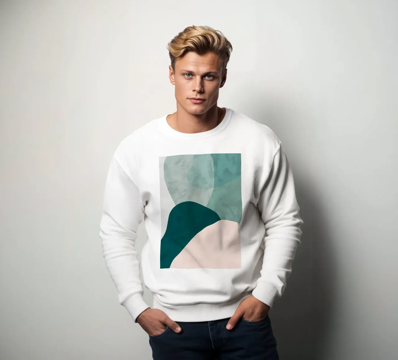 ASTRATTO ORGANICO 107A felpa da Aiden Garcia